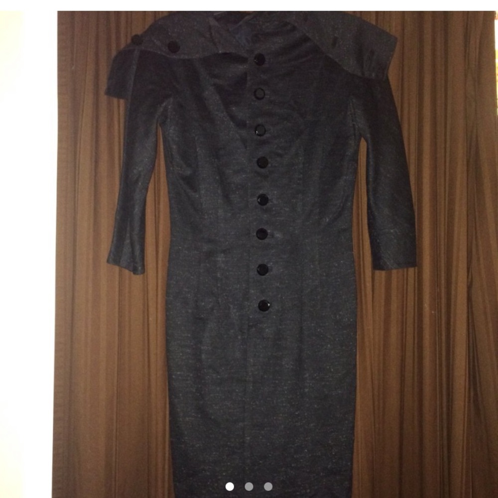 Vintage Dress with Collar